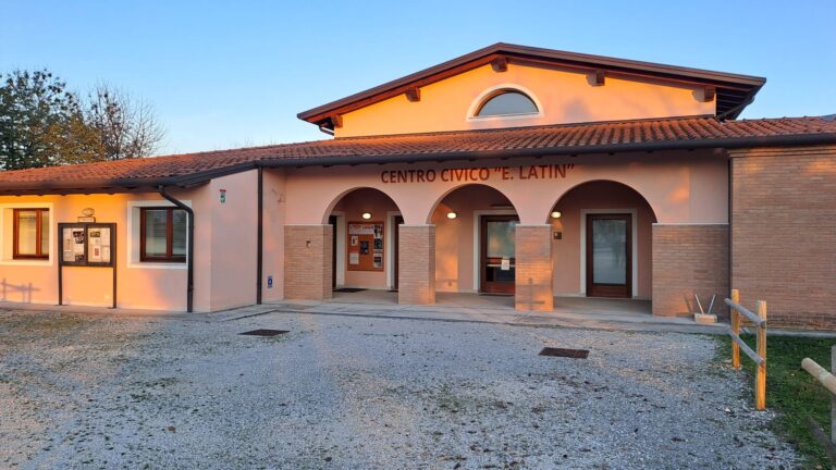 La sede del Circolo Ricreativo Villotte in via Valle d'Istria 1, San Quirino