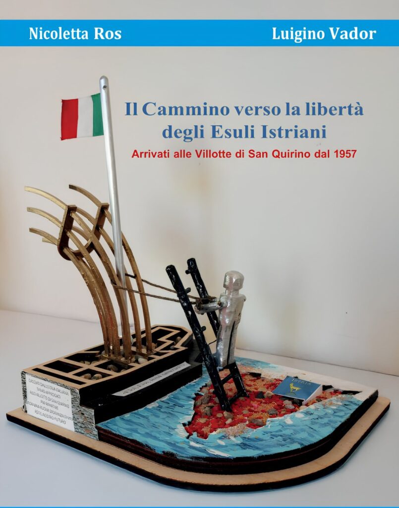 Copertina del libro Il Cammino verso la libertà degli Esuli Istriani