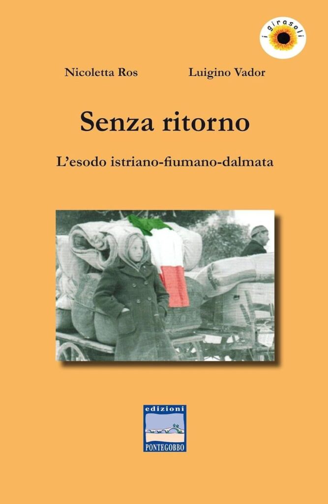 Copertina del libro Senza ritorno di Nicoletta Ros e Luigino Vador
